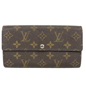 Auth Louis Vuitton Portefeuille Sarah Long Wallet Monogram M61734 TH1026 - Picture 1 of 23