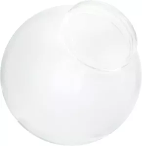 KastLite 6" VC Frost Acrylic Lamp Post Globe | 3.14" Screw Neck - Picture 1 of 6
