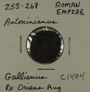 C1484 Italia, Impero Romano, AE Antoniniano di Gallieno, 253-268 - Foto 1 di 4