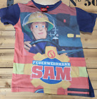 Feuerwehrmann Sam Shirt Gr. 122 kurzarm