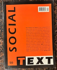 Social Text Magazine Issue 50, Spring 1997 - The Politics of Sport - Picture 1 of 3