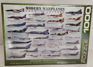 Modern Warplanes Puzzle 1000 Pieces New sealed EuroGraphics Fighter Jet Military - Picture 1 of 7