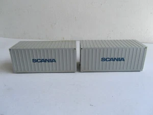 Tekno - 1:50 - Zwei Container "SCANIA" für LKW-Sattelzug - Bild 1 von 7