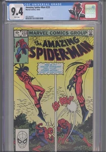 Amazing Spider-Man #233 CGC 9.4 1982 Marvel Comics Tarantula App Custom Label - Picture 1 of 7