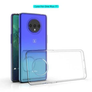 For Oneplus 7T Case Cover Ultra Thin Clear Gel Silicone Skin - Picture 1 of 1