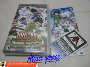 W/Limited Card USED PSP Hunter X Hunter Wonder Adventure Japanese Version B - Picture 1 of 12