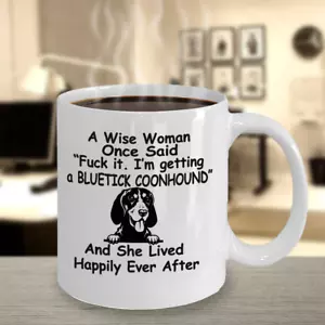 Bluetick Coonhound,Bluetick Coonhound dog,Bluetick Coonhounds,Coffee Mug,Cup - Bild 1 von 5