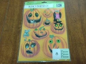K & Company Halloween Kürbisse Maß Aufkleber Kürbis Gesichter Neu - Bild 1 von 7