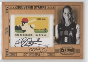 2010 Panini Century Collection Souvenir Stamps Baseball /50 Cat Osterman #6 Auto - Zdjęcie 1 z 3