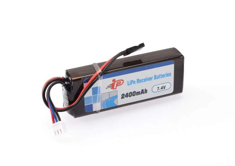 IP-752880-2S-SQ Intellect Batteria LiPo 2400Mah Rx 7,4v 2s Mugen Associated xRay
