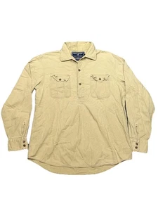 Vintage 90s Polo Sport Ralph Lauren Sportsman Utility Popover Shirt - Picture 1 of 6