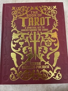 THE BOOK OF TAROT Sahar Huneidi-Palmer Deluxe Hardcover Gilded Pages - Picture 1 of 1