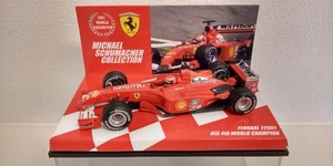 COLLEZIONE MICHAEL SCHUMACHER 1:43 FERRARI F2001 4° CAMPIONE DEL MONDO MARLBORO - Foto 1 di 5