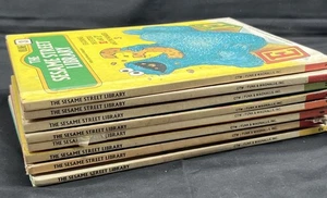 Lot Of (8) Vintage The Sesame Street Library Children’s Books Various Volumes - Imagen 1 de 11