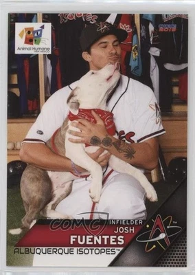 2019 Choice Albuquerque Isotopes Josh Fuentes Rookie RC - Image 1 of 2