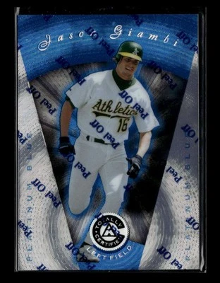 Jason Giambi 1997 Pinnacle Totally Certified Platinum Blue #101 #/1999 - Изображение 1 из 2