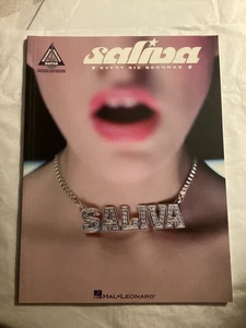 SALIVA GUITAR TAB / TABLATURA / CADA SEIS SEGUNDOS / CANCIONERO DE GUITARRA SALIVA - Imagen 1 de 2