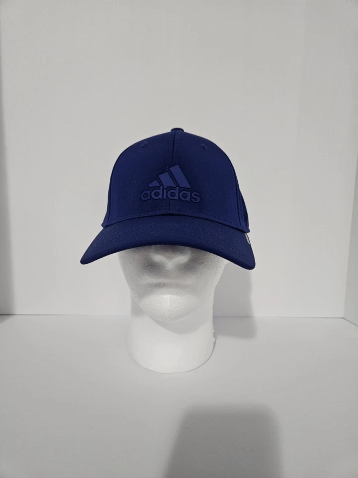 Adidas синий резинке логотип шляпа L/XL - Изображение 1 из 4