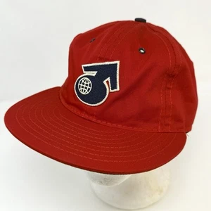 Seattle Rainiers Ebbits Field Flannels Cotton Twill Leather Strap Back Hat USA - Picture 1 of 10