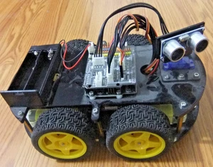 Smart Robot Car Kit Compatible with Arduino, Robotics for Kids Ages... - Afbeelding 1 van 6