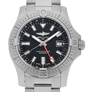 BREITLING Avenger Automatic GMT 43 A32397101B1A1(A32397) second hand mens - Picture 1 of 10