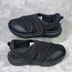 FitVille Diabetikerschuhe Herren 10,5 EW "Marca" schwarz weit bequem Walking Sneaker - Bild 1 von 11