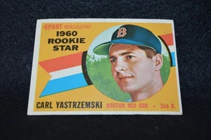 1960 Topps Baseball #148 Boston Red Sox Rookie Card ~ Carl Yastrzemski RC! - Foto 1 di 6
