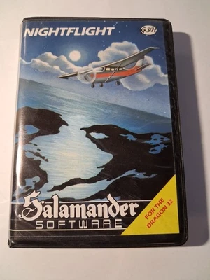 Rare Nightflight Dragon 32 Game Cassette Boxed Complete - Image 1 of 3