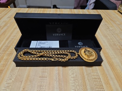 Collana Medusa Versace oro