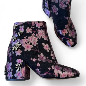 Sam Edelman Taye Kirschblüten Strass Nieten Stiefeletten Damen 7 Herbst - Bild 1 von 11