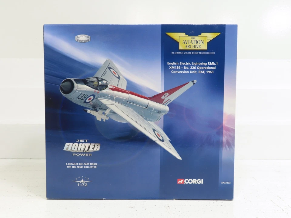 Corgi AA32303 English Electric Lightning F.M.K. 1/72 NIB  - Image 1 of 4