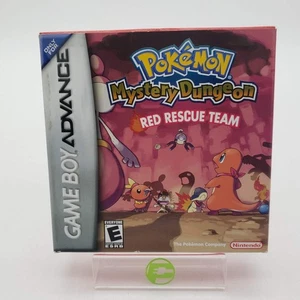 Pokemon Mystery Dungeon Red Rescue Team (Nintendo GameBoy Advance, 2006) en caja original - Imagen 1 de 6