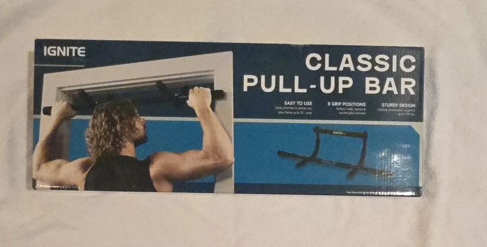Barra Pull-Up Ignite Classic 8 Posiciones de Agarre Diseño Robusto - ¡Nueva en Caja! Foto 1 de 2