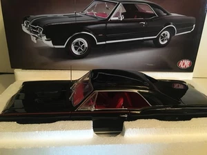 ACME 1:18 SCALE 1967 OLDSMOBILE 442 W-30 DIECAST! BLACK!! 1 OF 690  in box - Picture 1 of 10