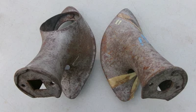 SOPORTES DE LUZ TRASERA FORD 1935 ORIGINALES DERECHA IZQUIERDA SOPORTES HOT ROD personalizados Foto 1 de 4