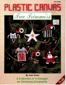 KARIERTE KUNSTSTOFF LEINWAND BAUMSCHNEIDER 14 WEIHNACHTSSCHMUCK - Bild 1 von 2