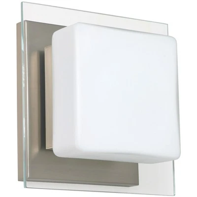 Besa Lighting 1WS-773539-LED-SN Alex Wall Sconce Satin Nickel - Image 1 of 2