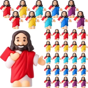 Mini figurines oeuf de Pâques figurines Little Jésus en vrac pour cacher style biblique 50 pièces - Photo 1 sur 6
