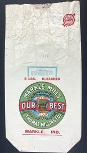 Markle Mills. Our Best Cake & Pastry Flour. 5LBS Bag. Markle, Indiana - Picture 1 of 8