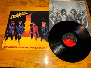 DOKKEN: Under Lock And Key Vinyl LP/1985/ Elektra 60458-1 VG+/VG-Hair Metal-Rock - Picture 1 of 4