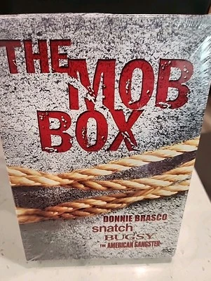The Mob Box Set (Donnie Brasco / Snatch / Bugsy / The American Gangster) - GOOD - Image 1 of 4