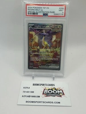 Raging Bolt ex 208/162 Sv05: Temporal Forces Holo PSA 9 - Image 1 of 2