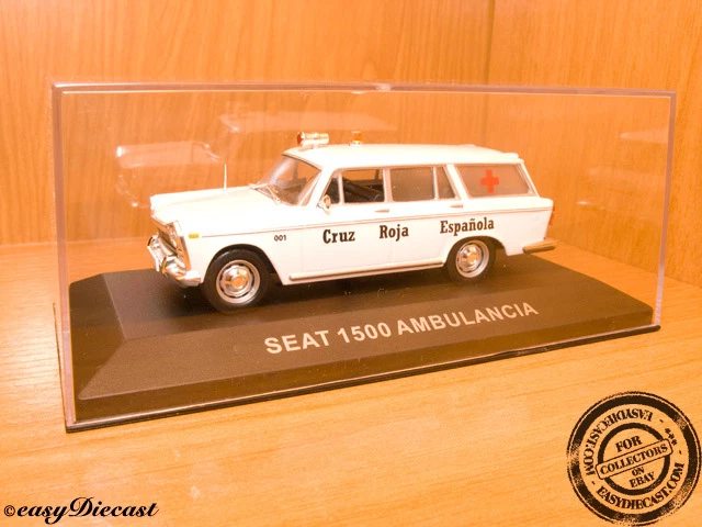 SEAT 1500 CRUZ ROJA ESPAÑA AMBULANCIA AMBULANCIA 1:43 Foto 1 de 1