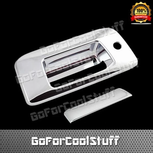 For GMC Sierra Deluxe 2007-2013 Chrome Tailgate Cover With Keyhole - Imagen 1 de 1