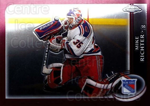 2002-03 Topps Chrome #80 Mike Richter - Image 1 of 1