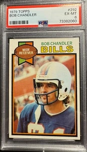 1979 Topps #292 Bob Chandler, Buffalo Bills PSA 6 - Picture 1 of 2
