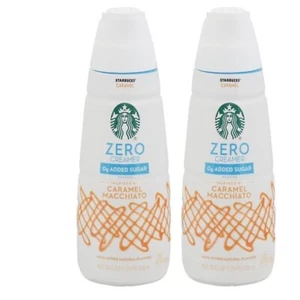 Starbucks Zero Caramel Macchiato Coffee Creamers- 2X28oz - Picture 1 of 2