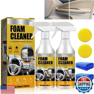 HongChengSM Multi-Purpose Foam Cleaner,Car Interior Foam Refinisher Cleaner,A - Picture 1 of 5