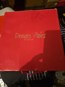 Damengröße 10 Kaylie Stiefel burgunderrot von Dream Pairs - Bild 1 von 5