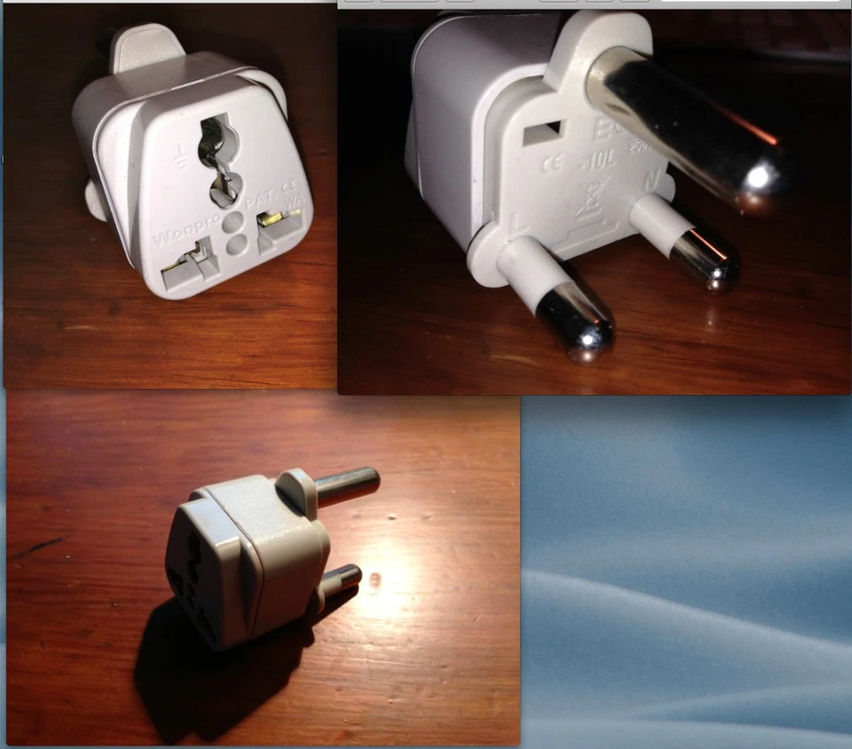 Adapter englische Steckdose UK und internationale Steckdose - Bild 1 von 1